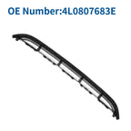Front Lower Hood Bumper Grille for Audi Q7 (2010–2015) Black Sport Style