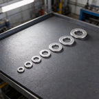 105PCS Stainless Steel Flat Washer Set for Fastening and Assembly