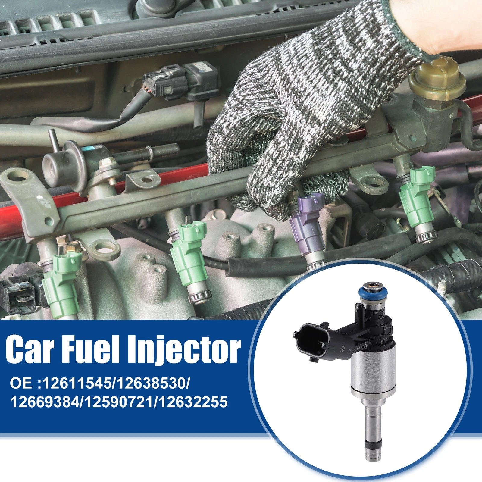 Fuel Injector Nozzle for Chevrolet Camaro (2010–2015) 12611545