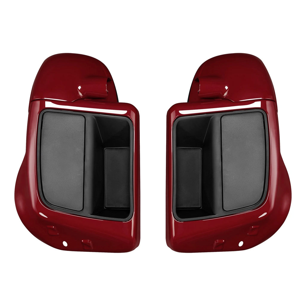 Lower Vented Fairings for Harley Touring Electra Glide (2014–2023) Billiard Red