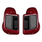 Lower Vented Fairings for Harley Touring Electra Glide (2014–2023) Billiard Red