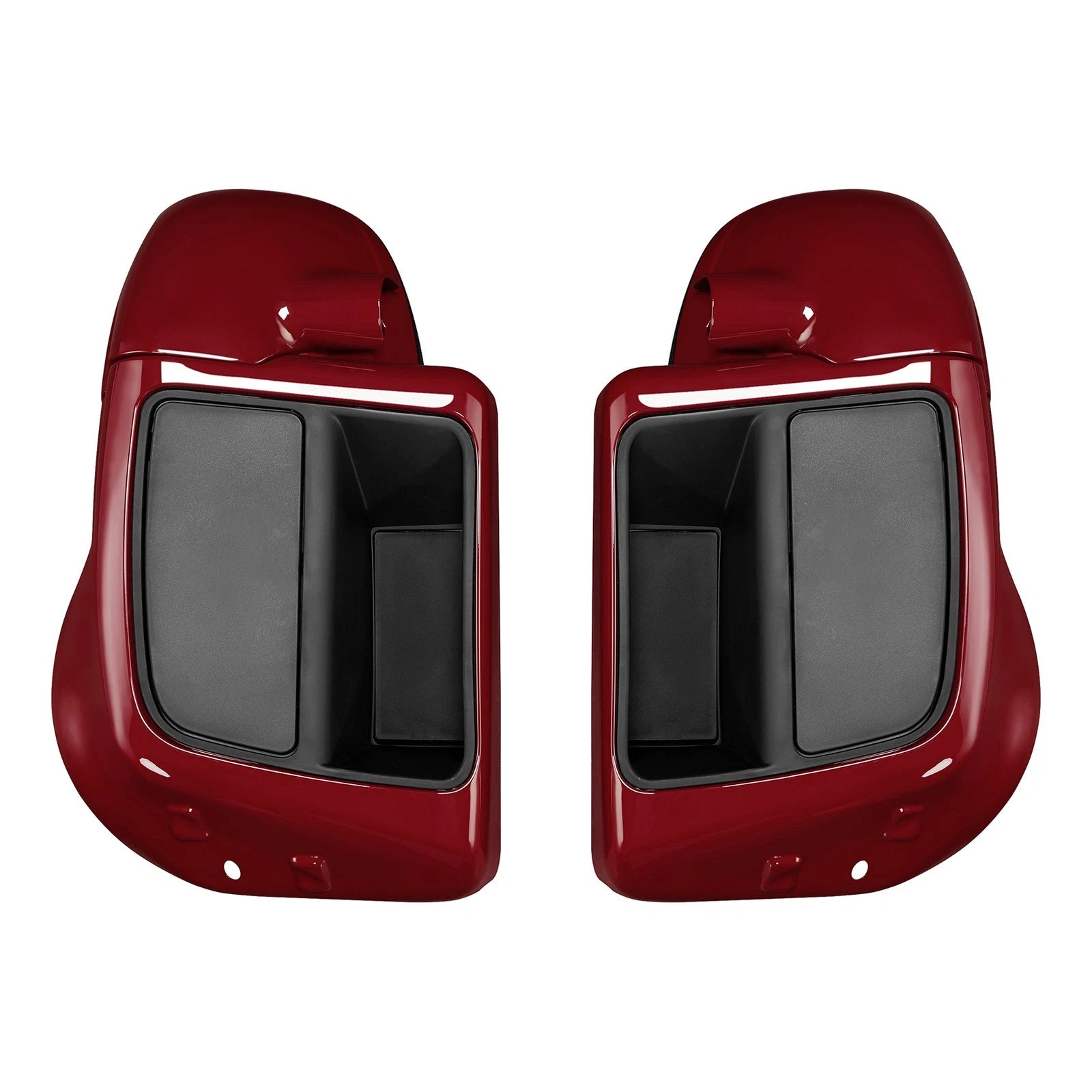 Lower Vented Fairings for Harley Touring Electra Glide (2014–2023) Billiard Red