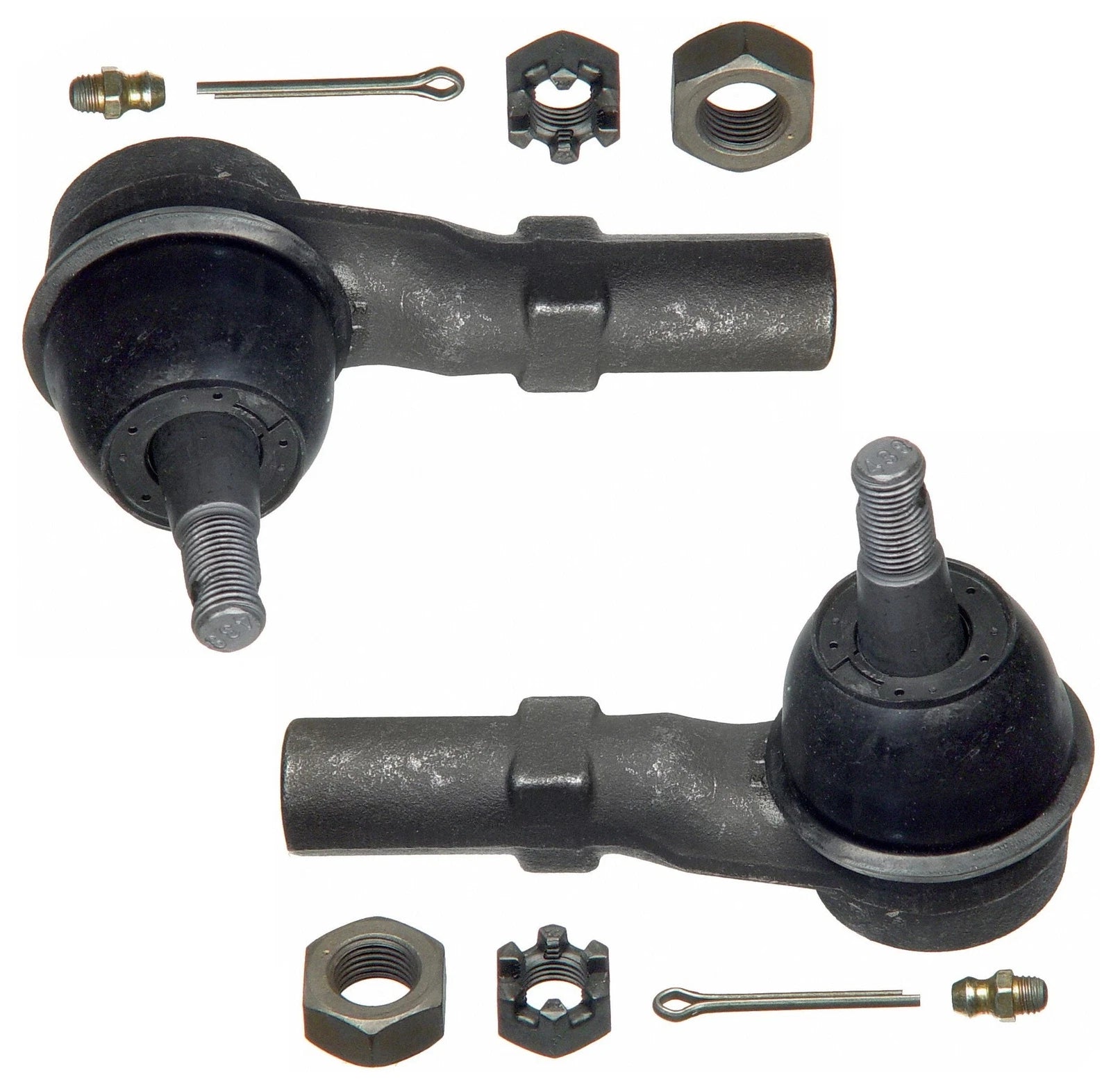 Set of 2 Outer Moog Steering Tie Rod Ends for Ford Taurus Mercury Sable (1996–1999)