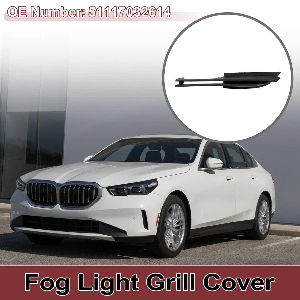 1 Pc Car Front Right Fog Light Grill for BMW 320i (2002-2005) Black