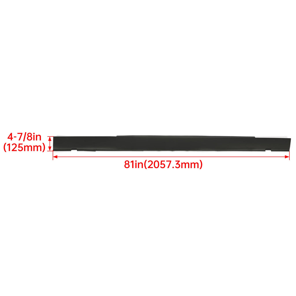 Left Door Exterior Rocker Panel Molding Trim for Dodge Challenger (2008–2014)