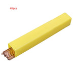 Set of 40 Phosphor Copper Brazing Rods AWS BCup-1 0.050" × 1/8" × 10"