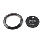 Engine Start Stop Switch Button Cover Trim for Ford F150 Raptor (2015–2020) Black