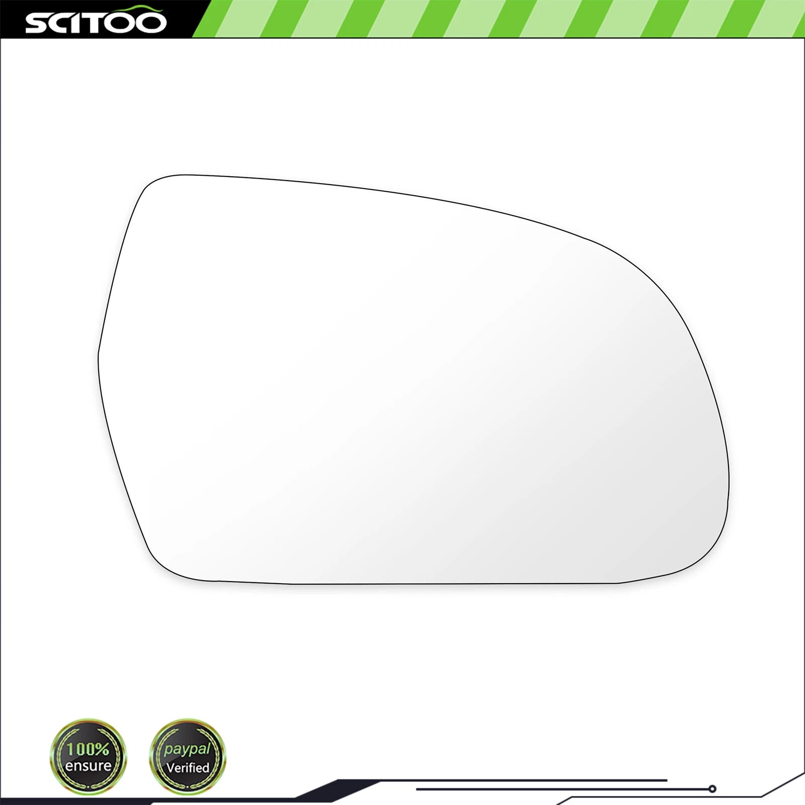 Mirror Glass Replacement for Audi A3/A4/A5 (2010–2015) RH Non-Heated