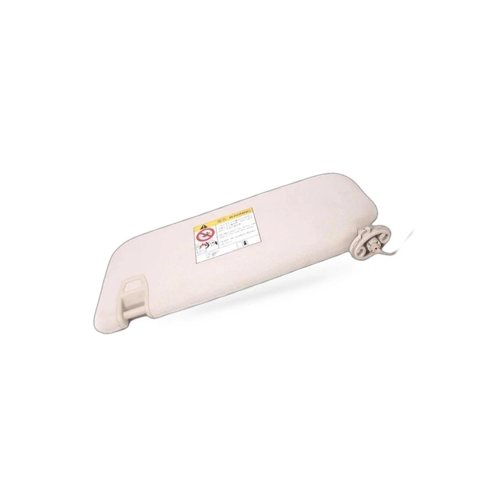 Sun Visor for Geely Boyue (2016–2023) Left with Makeup Mirror Light Beige