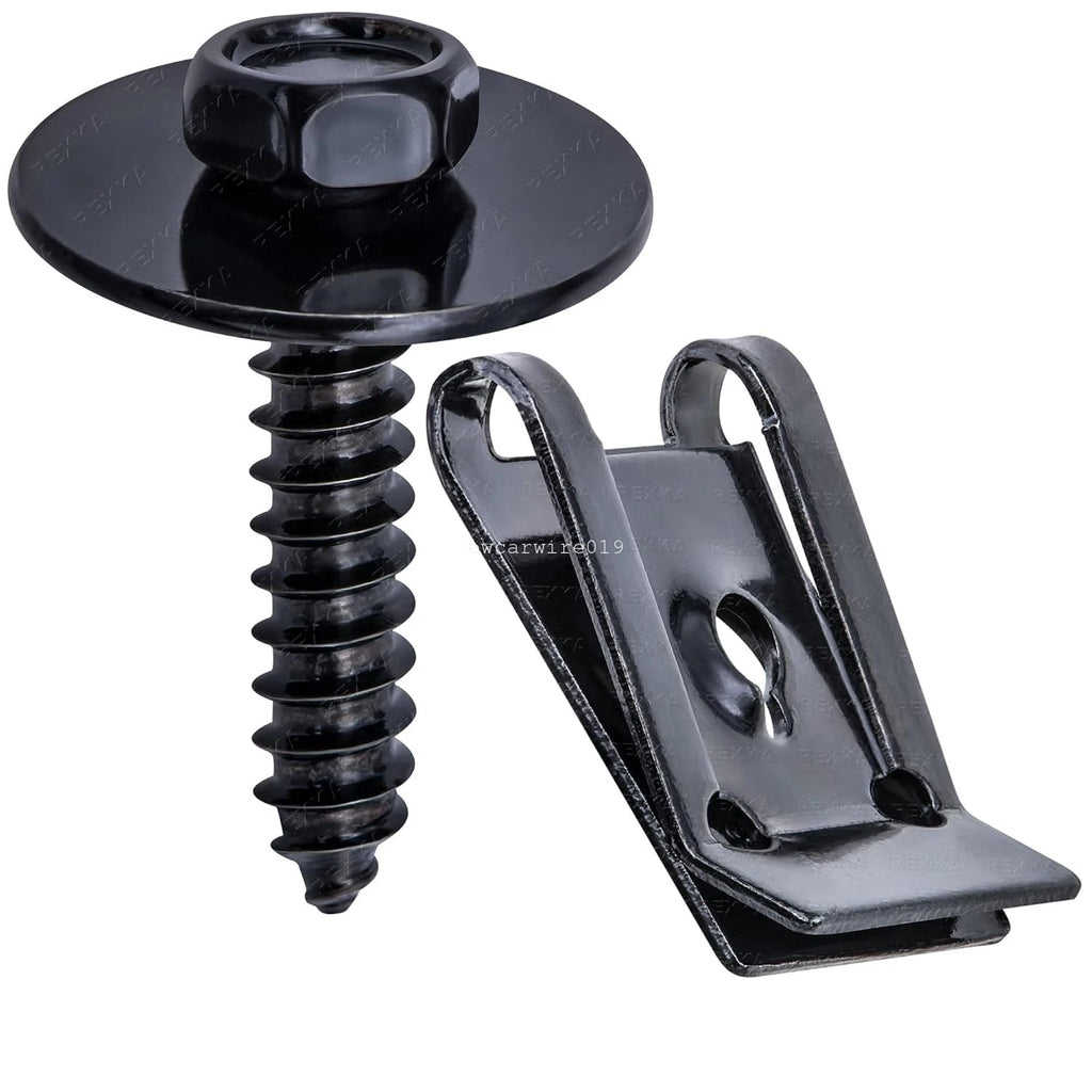 20pcs M4.2 Hex Head Screws & U-nut Clips for GMC Sierra 1500 (2014–2023)