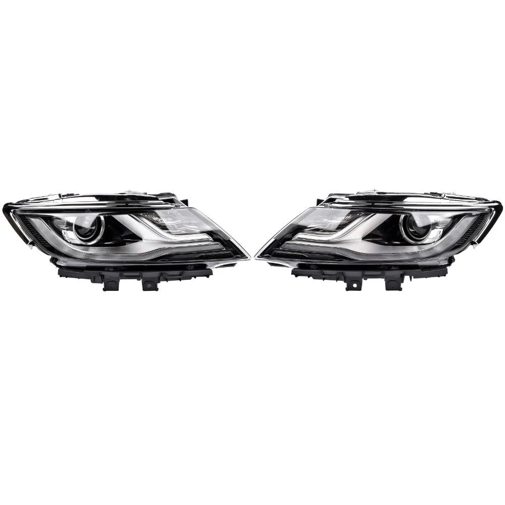 2Pcs Headlamp for Lincoln MKC (2015–2019) HID w/LED FO2518125 FO2519125