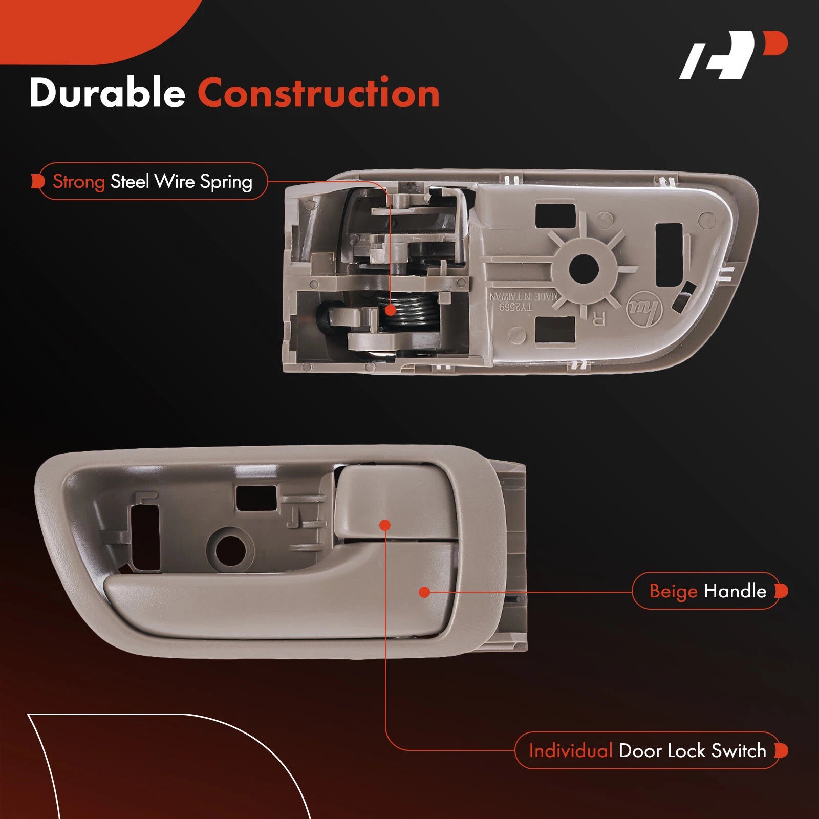Right Interior Door Handle for Toyota Camry (2002-2006)