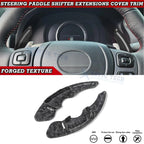 Forged Steering Wheel Paddle Shifter Extension for Lexus IS RC NX CT (2014–2024)