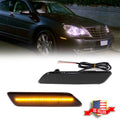 Smoked Amber LED Front Side Marker Reflectors for Chrysler Sebring (2007–2010)