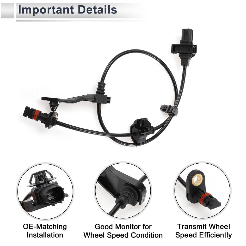 ABS Wheel Speed Sensor No. 57470SNA013 for Honda Civic (2006–2011) Rear Right