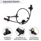 ABS Wheel Speed Sensor No. 57470SNA013 for Honda Civic (2006–2011) Rear Right