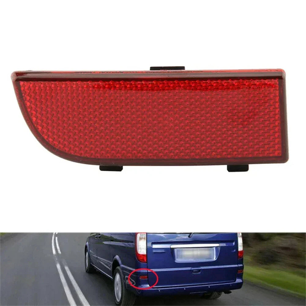 Rear Bumper Reflector Light Case LH RH for Mercedes Sprinter 3500 (2010-2018)