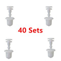 80x Wheel Arch Fender Flare Clips for Nissan Navara D22, Patrol GU
