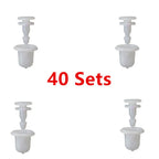 80x Wheel Arch Fender Flare Clips for Nissan Navara D22, Patrol GU