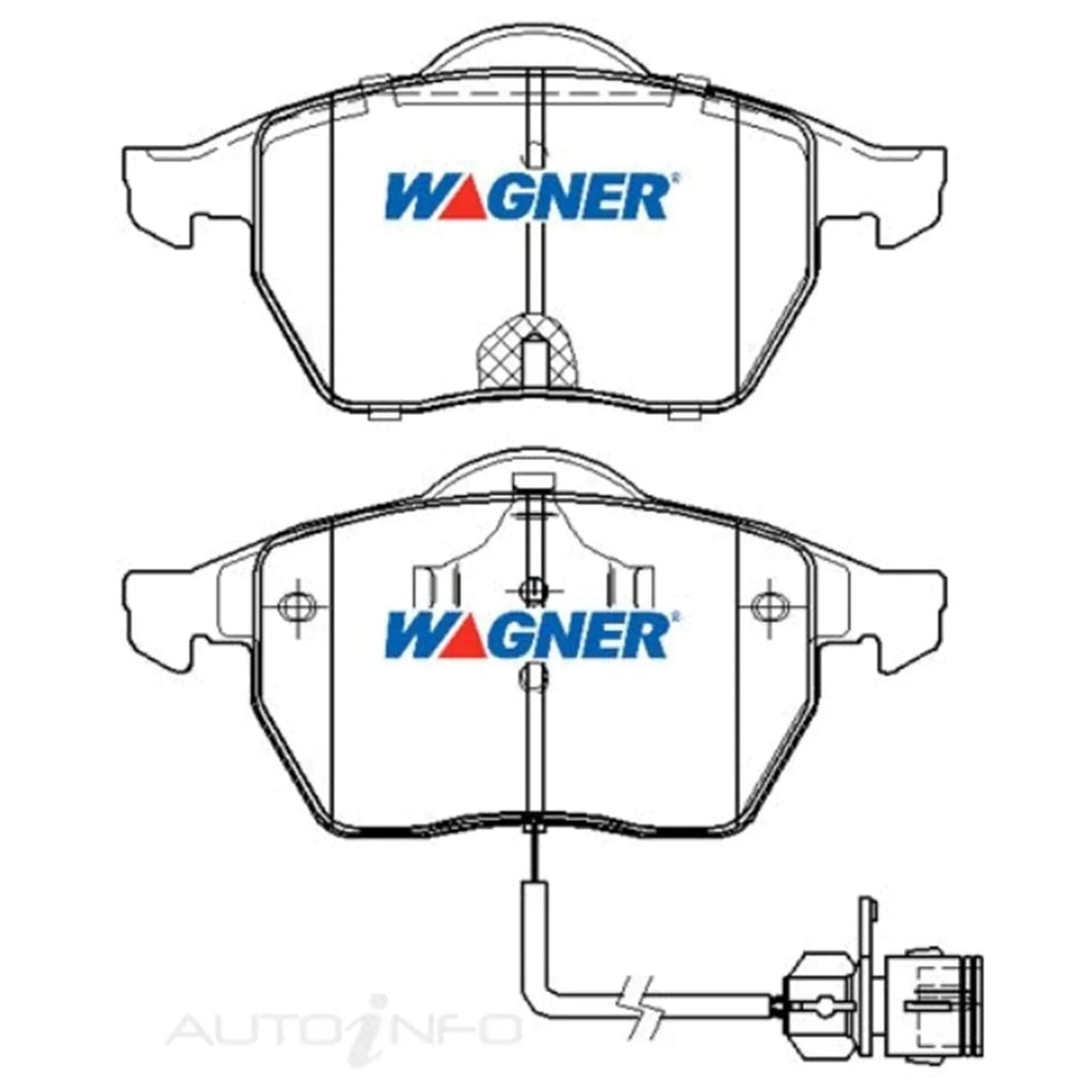 Front Disc Brake Pads Set for Audi A6 C5 2.8L ACK (1998 - 2000) AWD Wagon