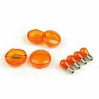 Turn Signal Lens with Bulbs for Harley FXDF Softail Dyna Sportsters (2002–Present)