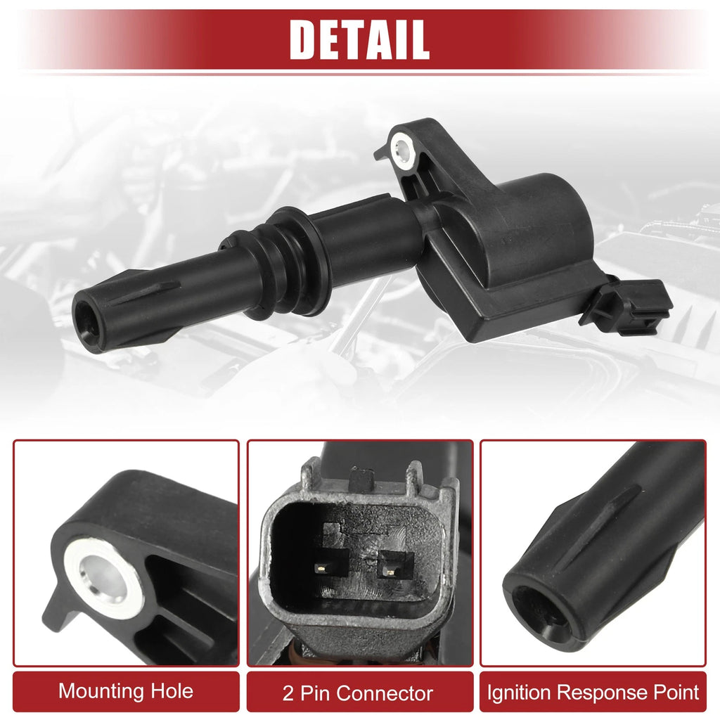 8pcs Ignition Coil Pack for Ford E-150 (2005–2007) 766549136159