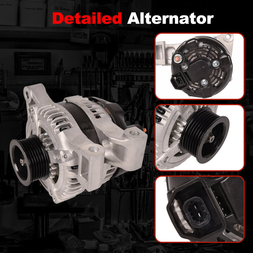 Alternator for Chevy Malibu (2008–2012), Equinox (2008–2017), GMC Terrain (2013–2017)