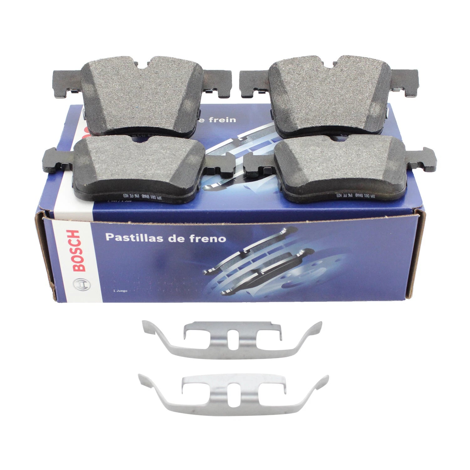 Set of 4 Bosch QuietCast Front Semi-Metallic Brake Pads for BMW F22 F23 F30 F32 F25 (2012–2019)