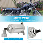 Starter Motor for Yamaha Virago XV125 XV250 XVS125 XVS250 (1981–2007)
