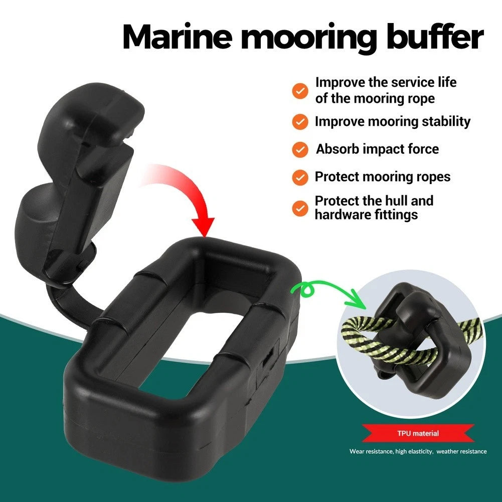 Boat Mooring Buffer for Enhanced Docking Stability (TPU)