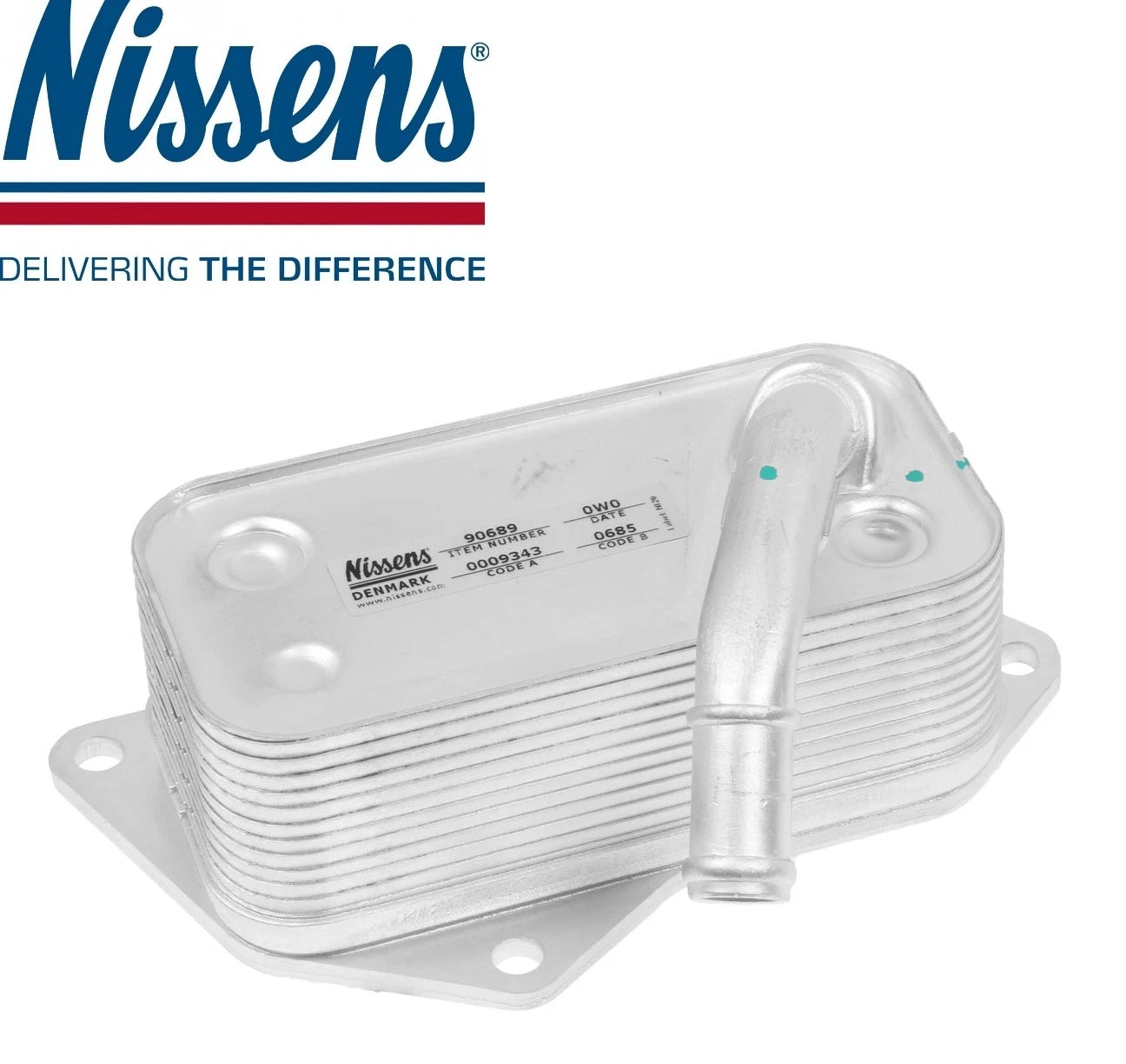 Engine Oil Cooler for BMW E60 E61 E70 128i 320i 525i X3 X6 Z4 (2006–2014) NISSENS