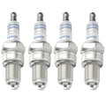 Set of 4 Spark Plugs for Audi 5000 4000 VW Cabriolet Golf Jetta (Bosch 7900)