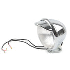 Fog Light Lamp for Harley Honda Suzuki Motorcycle Chrome
