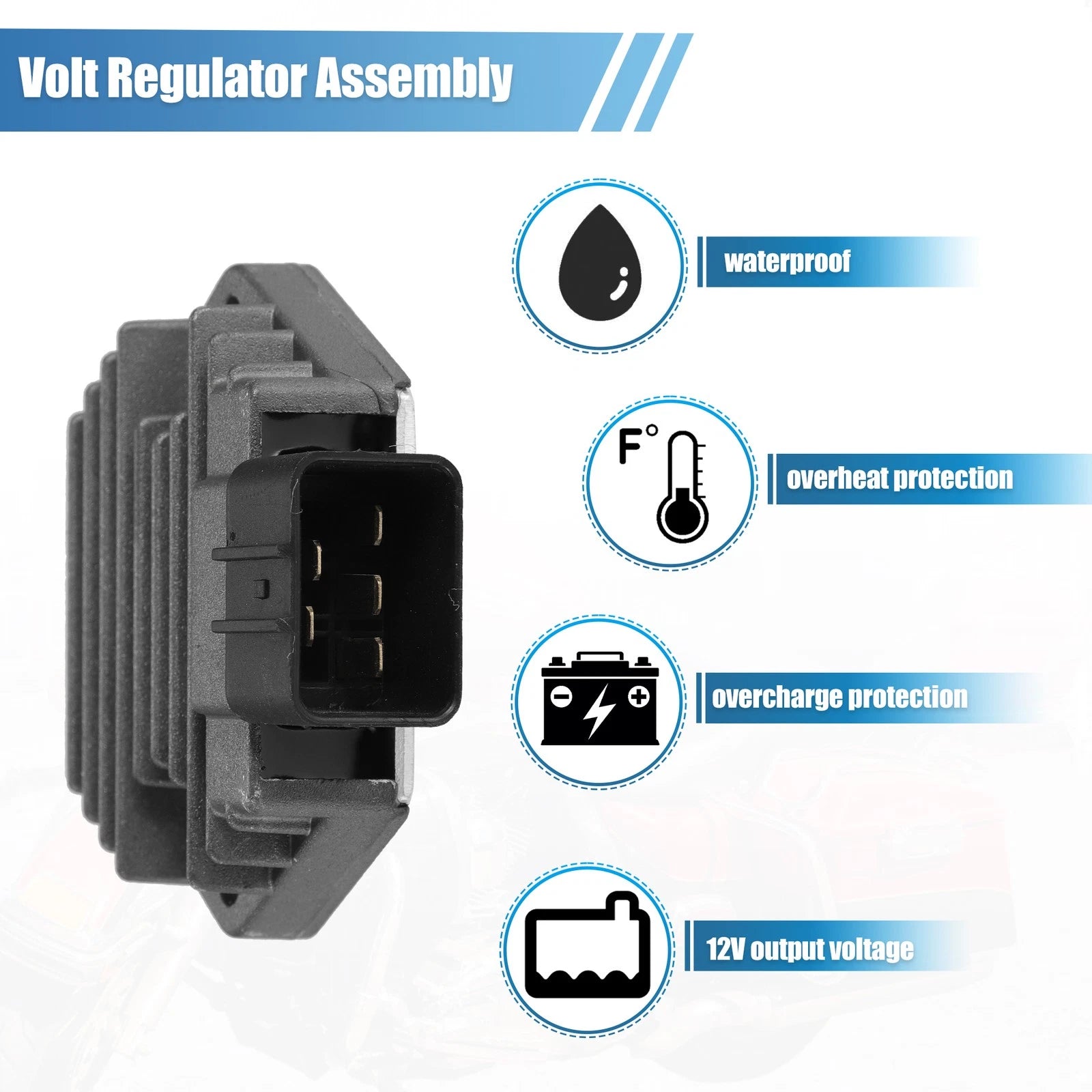 Voltage Regulator Rectifier for Honda CBF250 (2004–2006) No. 31600HN5671