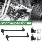 Set of 4 Front Suspension Kit Sway Bar Link Ball Joint for Chevrolet Equinox 