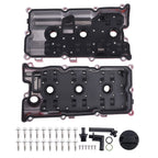 Aluminum Valve Cover Set w/ Gasket for Infiniti FX35 G35 M35 Nissan 350Z (2003–2008)