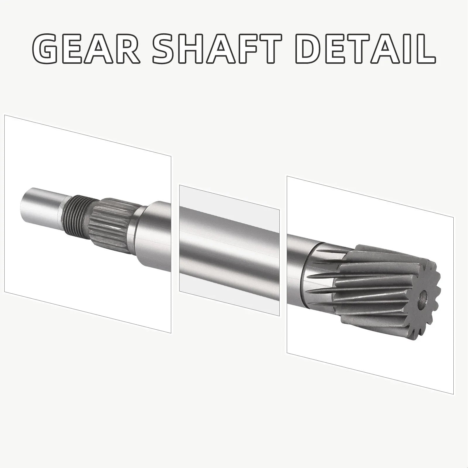 Transmission Drive Gear Shaft for Yamaha Grizzly 125 YFM125 (2004–2013)