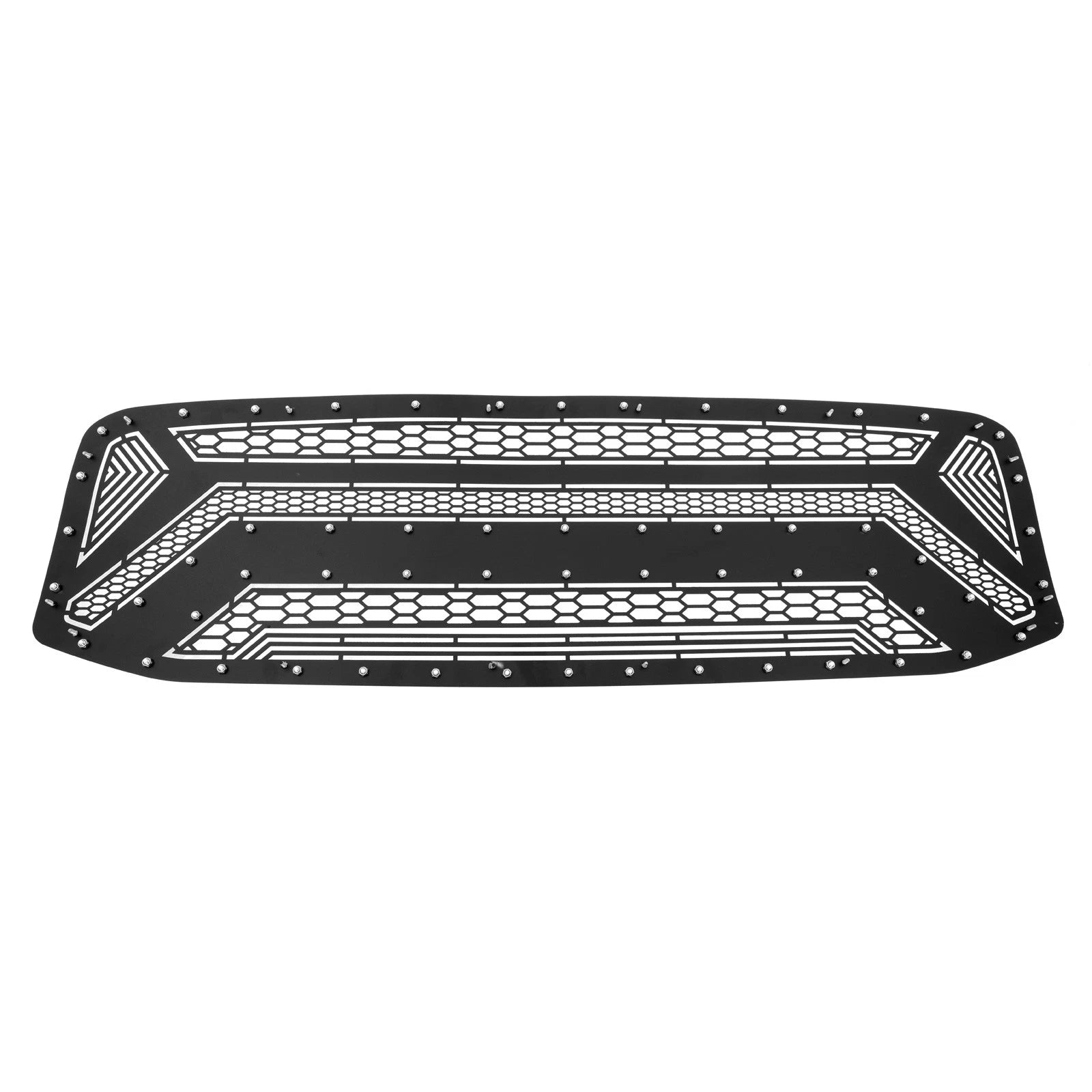 Upper Stainless Black Grille Insert for Dodge Ram 1500/3500 (2006-2009)