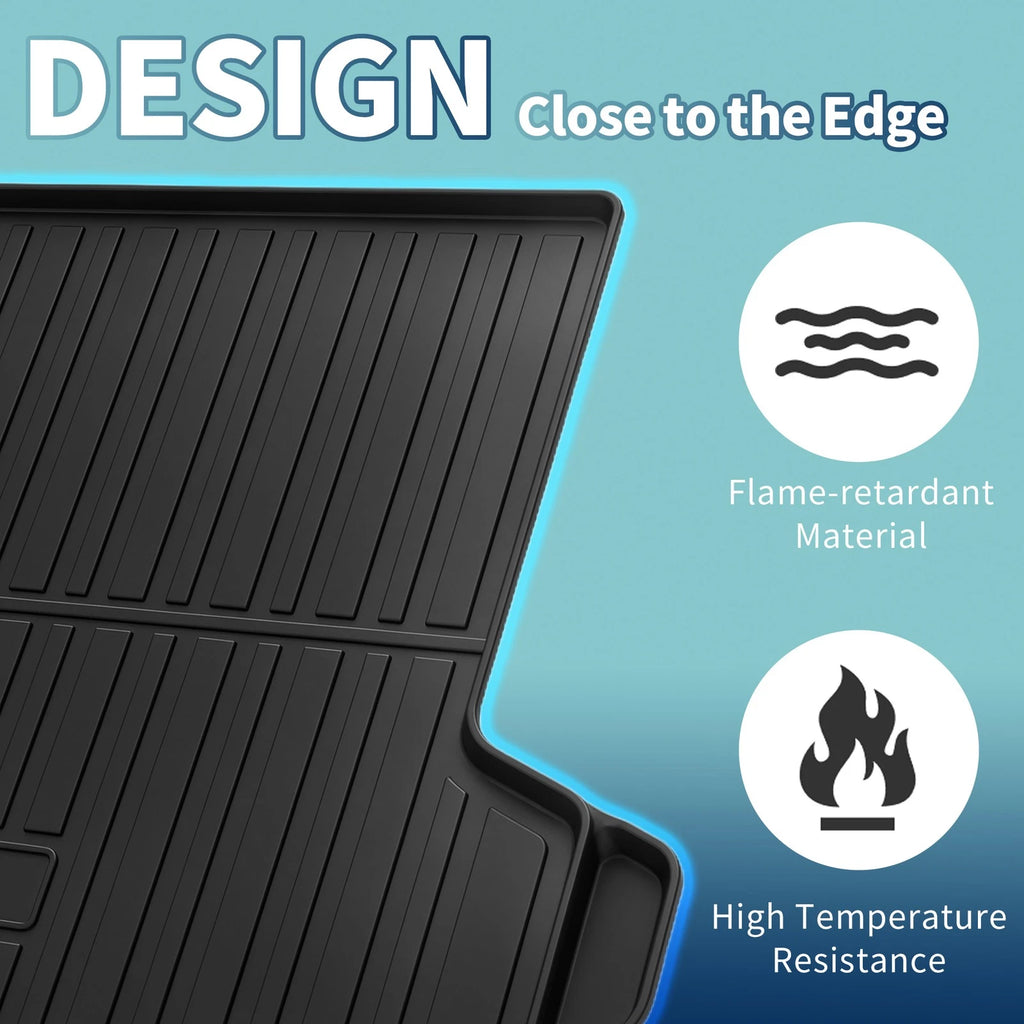 Flat Face Cargo Liner Rear Trunk Mat for Kia Sportage (2023–2025) TPE