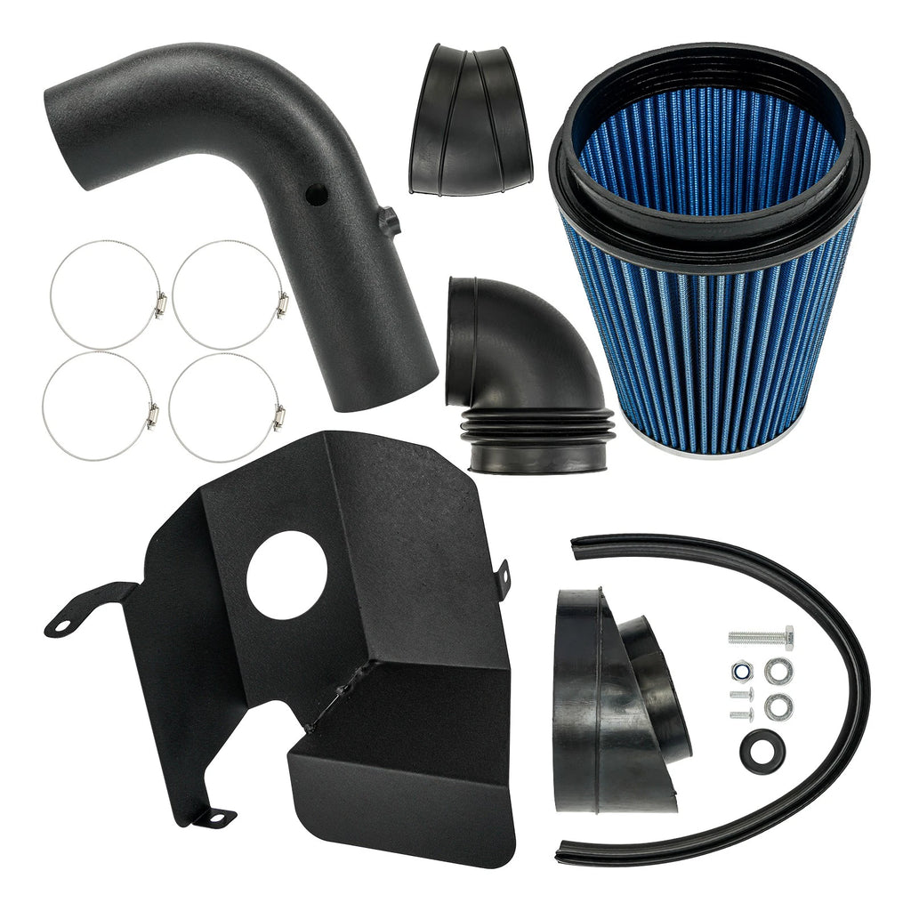 Cold Air Intake Kit Blue Filter With Heat Shield for 2003–2007 Ram 2500/3500