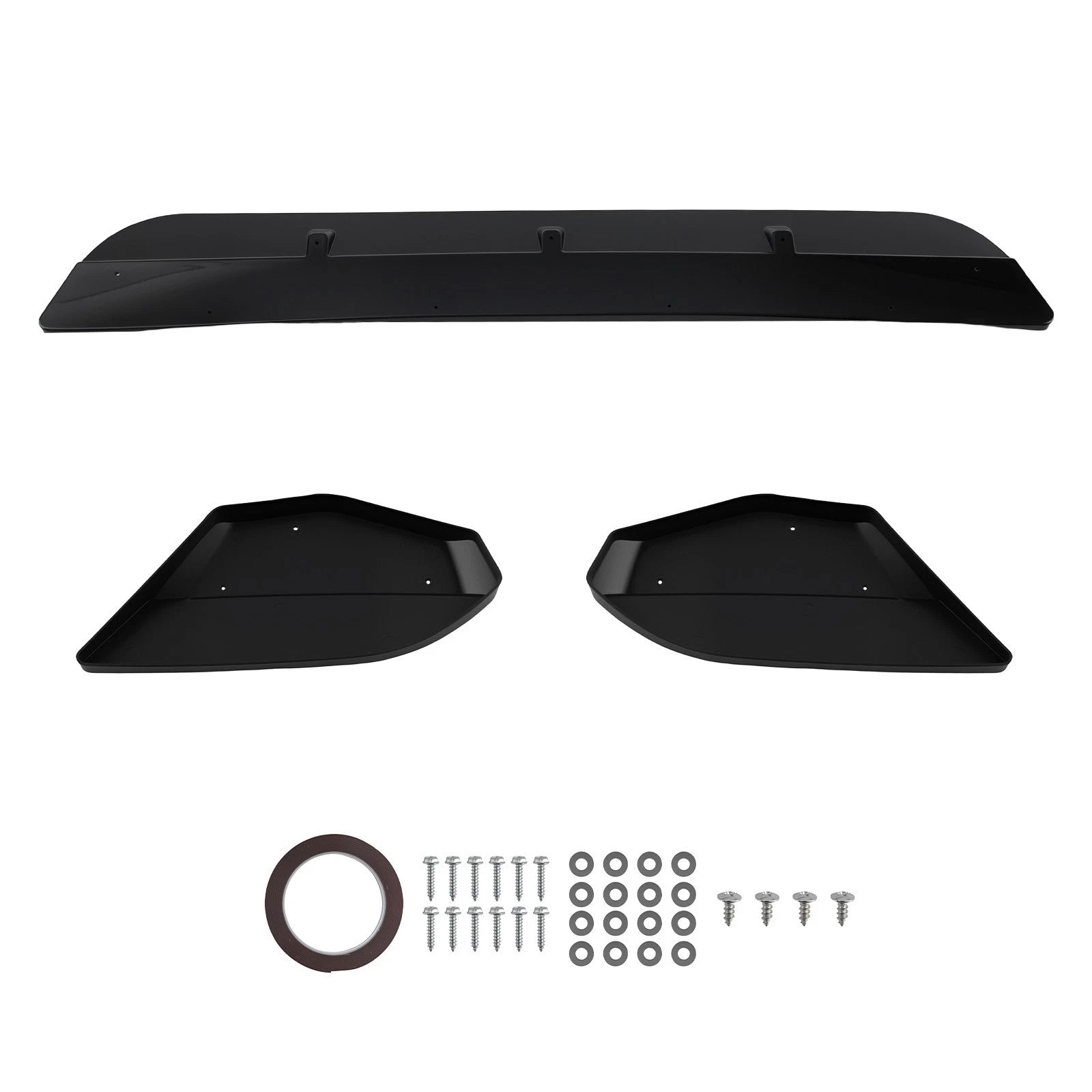 Front Splitter Spoiler Lip for BMW X3M X4M Competition (2019–2022) F97 F98 Gloss Black