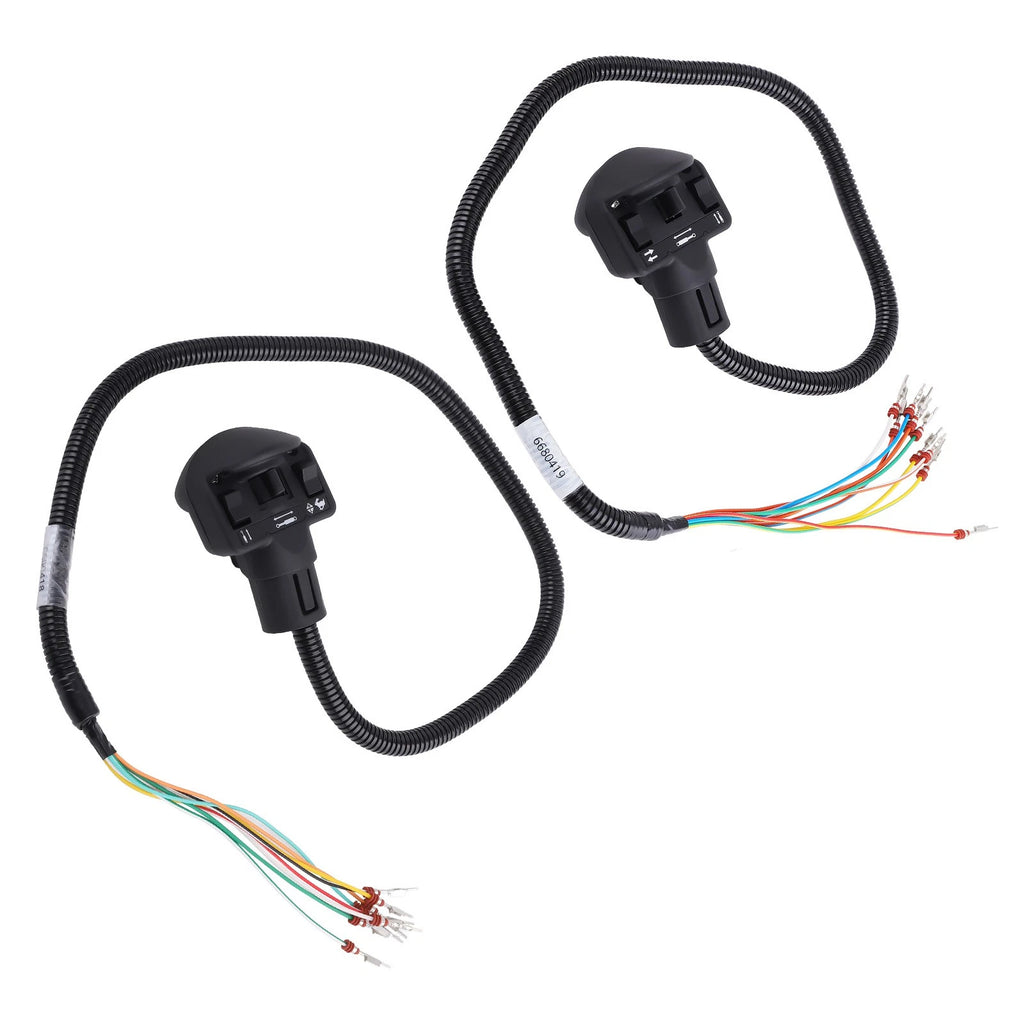 Set of 2 Four-Gears Switch Handles for Bobcat S330 S450 S510 (6680418 6680419)