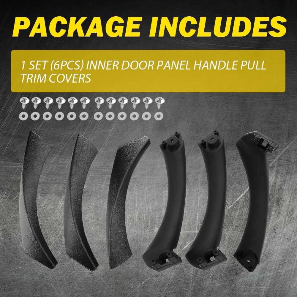 LH & RH Door Pull Handle Trim Cover for BMW 3 Series E90 (2006–2013)