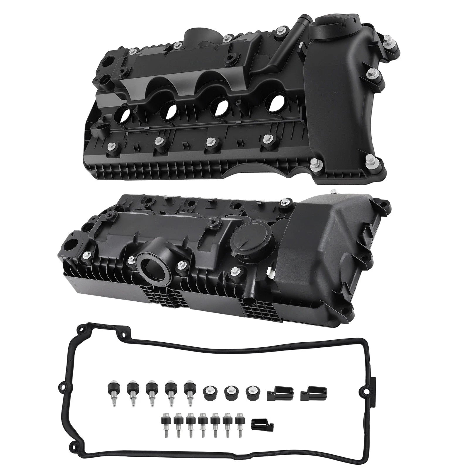 Engine Valve Cover Set for BMW 550i 750i (2006–2010) N62B48B 11127508780