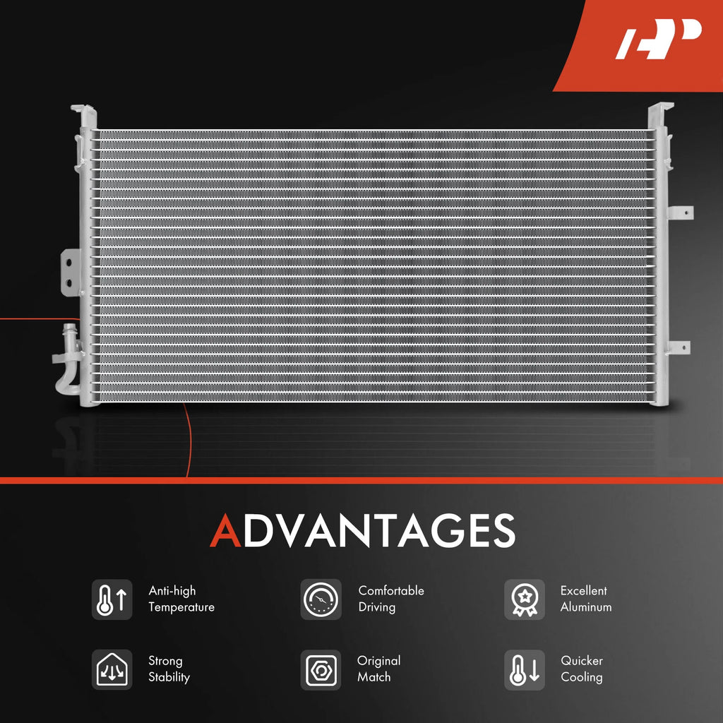 A/C Condenser with Bracket for Hyundai Sonata (2003-2004)