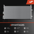 A/C Condenser with Bracket for Hyundai Sonata (2003-2004)