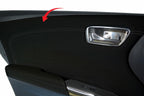 Carbon Fiber Rear Insert Door Panel Cover for Toyota Avalon (2013–2018)