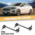 2pcs Front Stabilizer Sway Bar End Links for Ford Fusion (2011–2012) No.K750415