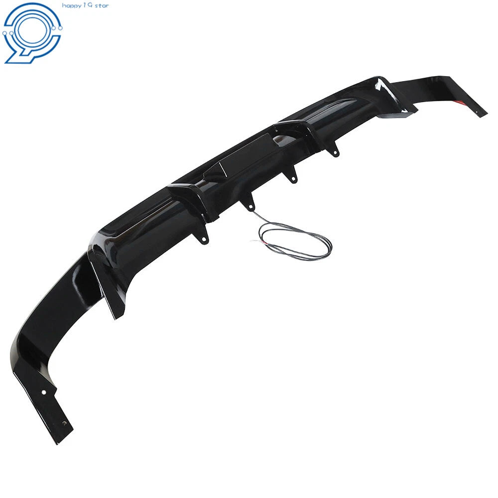 Rear Bumper Diffuser Lip with LED Light for Toyota Camry (2018-2021)
