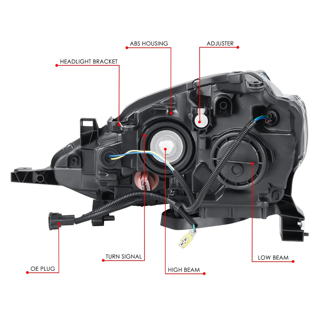 OE Style Right Passenger Side Headlight Assembly for Nissan Sentra (2016–2019)